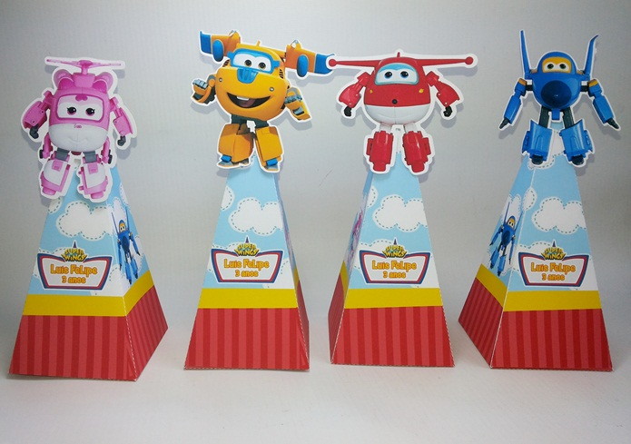 lembrancinha super wings Scrap