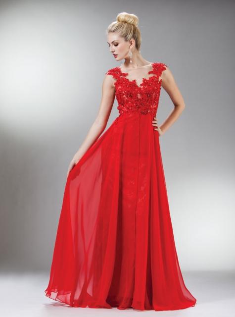 vestido de formatura Vermelho