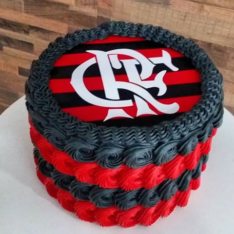 Bolo de Aniversário Masculino Flamengo