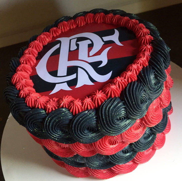 Bolo de Aniversário Masculino Flamengo