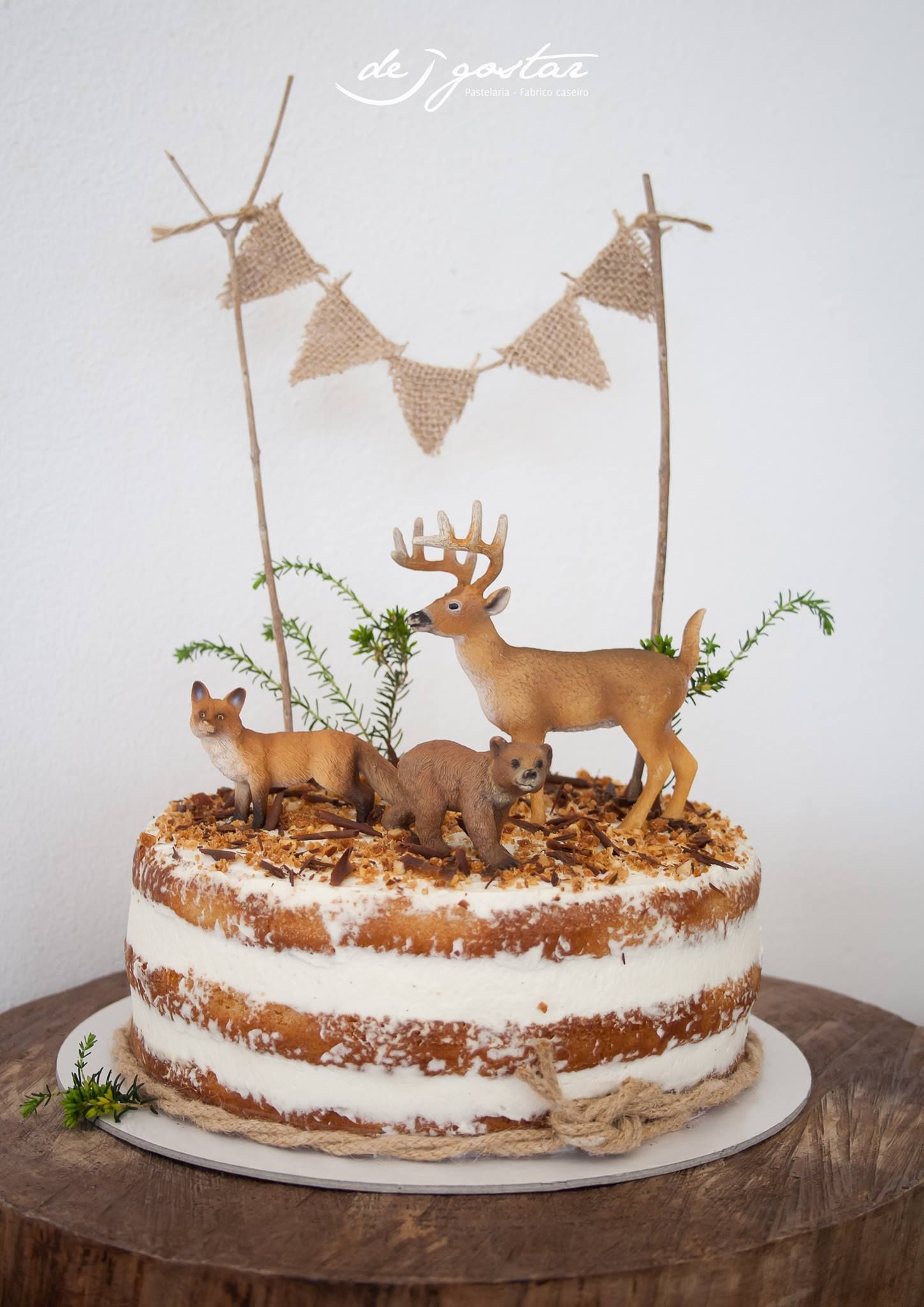 Bolo de Aniversário Masculino Redondo