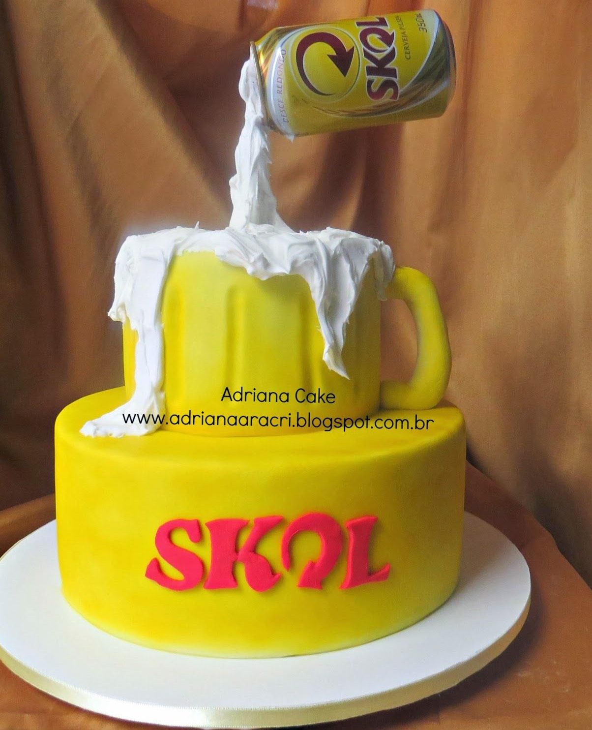 Bolo de Aniversário Masculino Skol