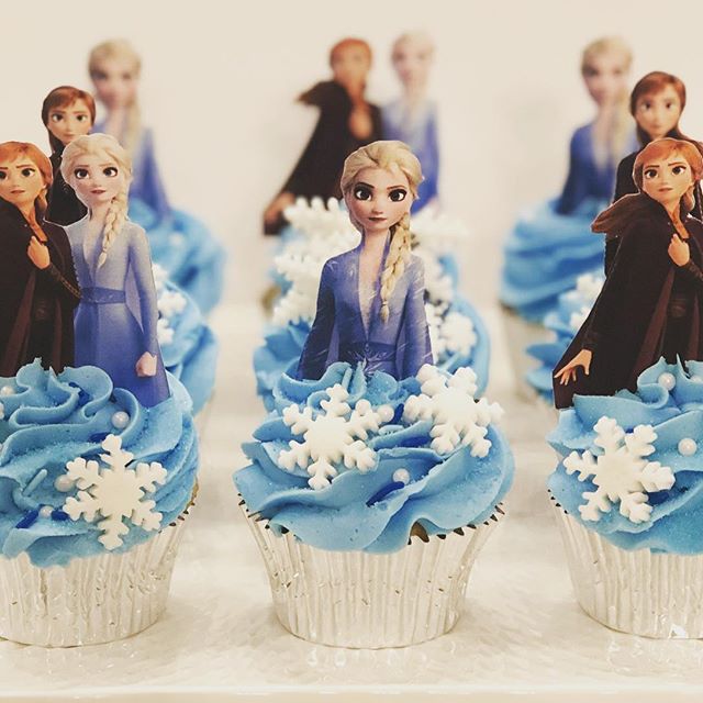 cupcake da frozen Frozen 2