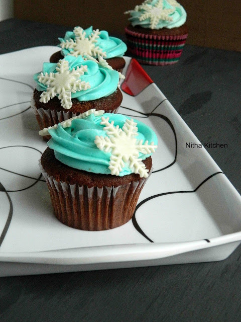 cupcake da frozen Frosting