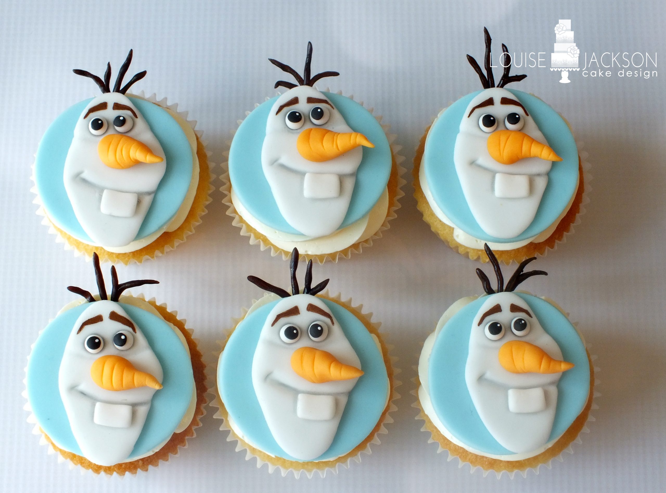 cupcake da frozen Olaf