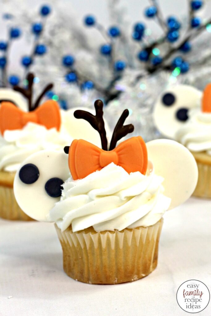 cupcake da frozen Olaf