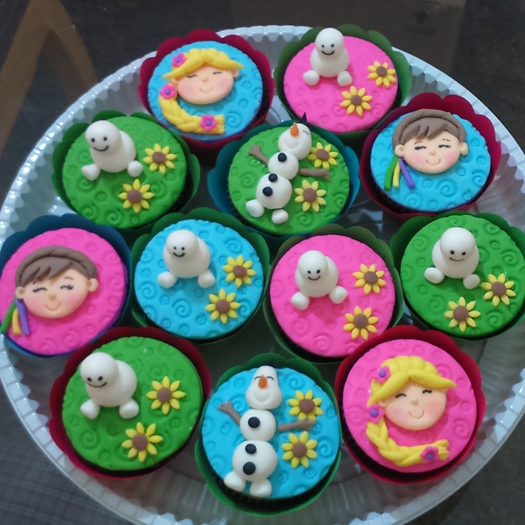 cupcake da frozen Pasta Americana