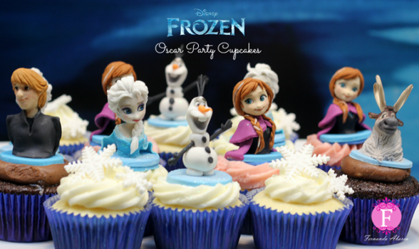 cupcake da frozen Pasta Americana