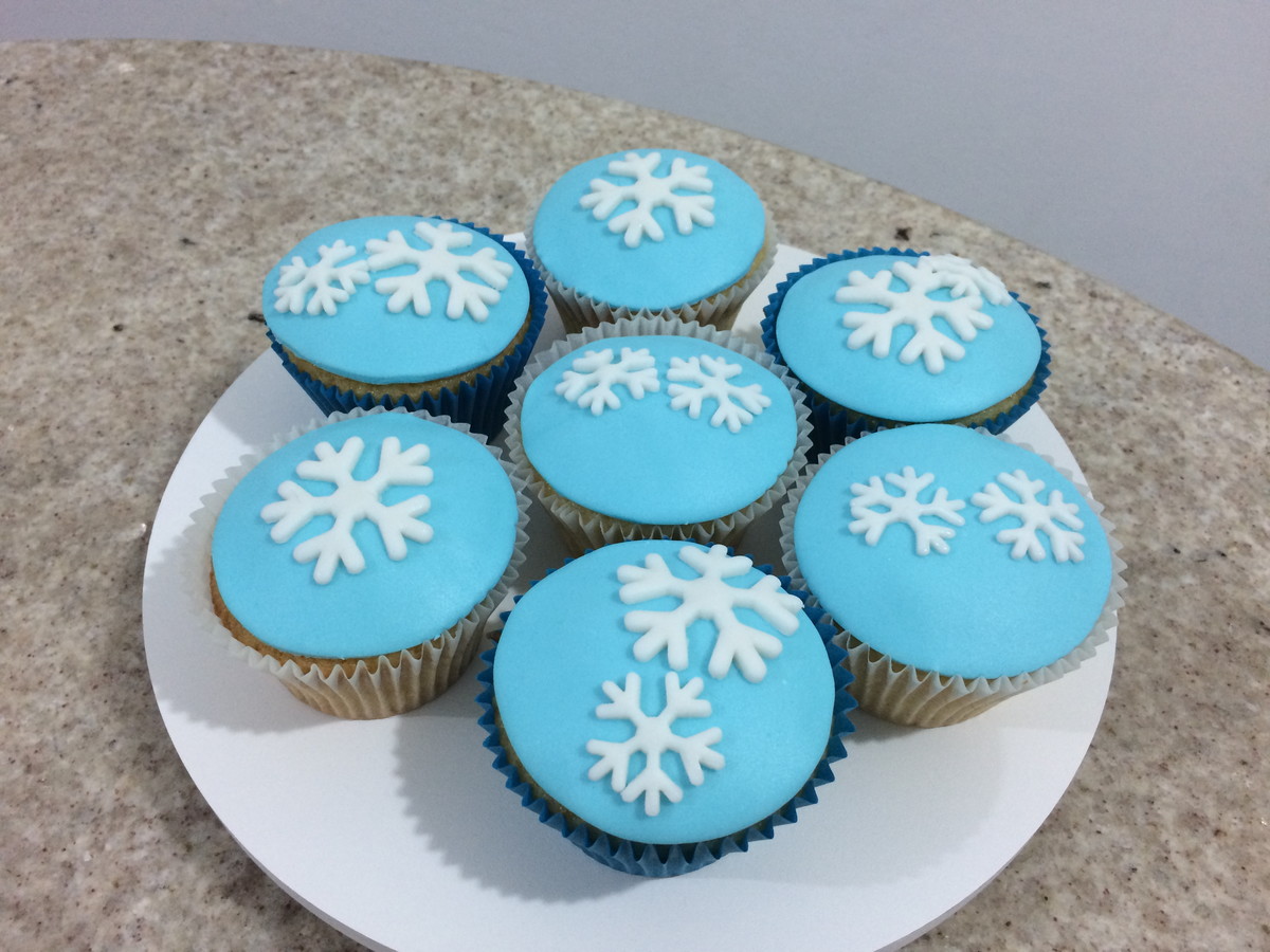 cupcake da frozen Simples