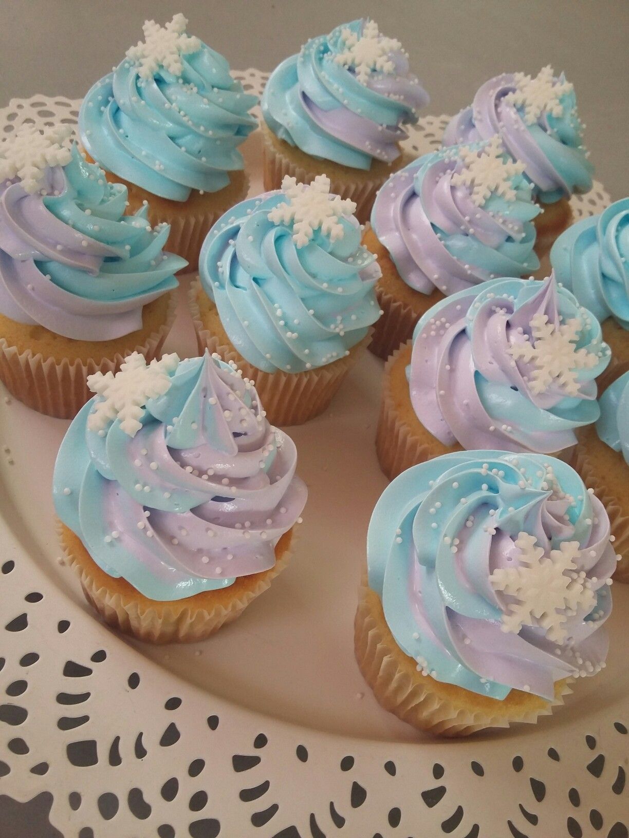 cupcake da frozen Simples