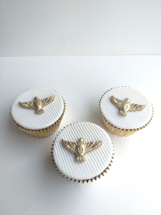 Cupcake Para Batizado Pasta Americana