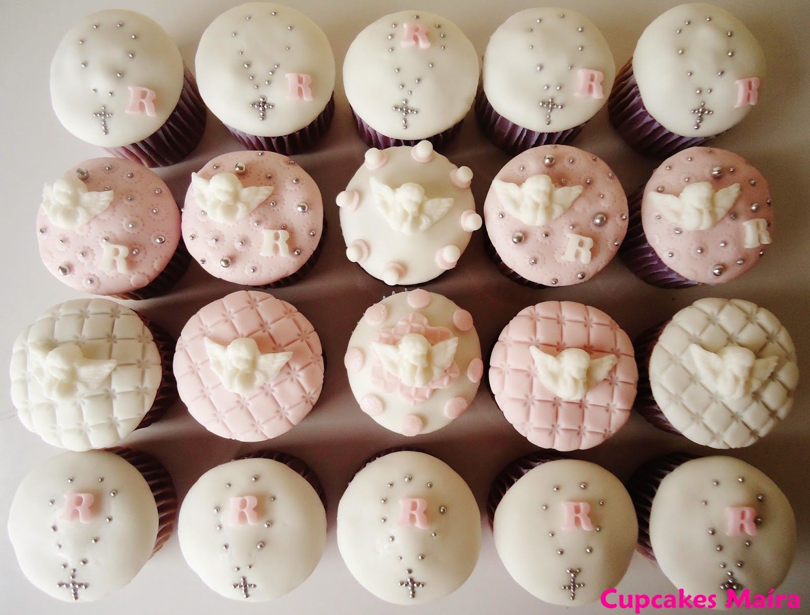 Cupcake Para Batizado Personalizado