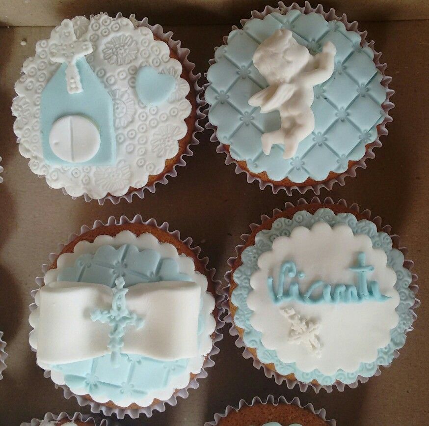 Cupcake Para Batizado Personalizado