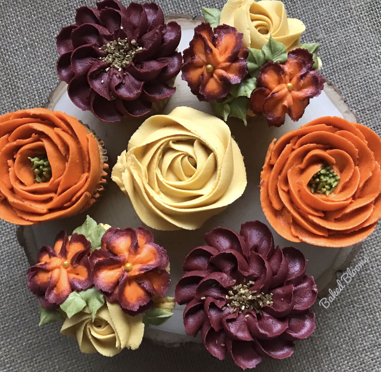 cupcake para casamento Com Chantilly