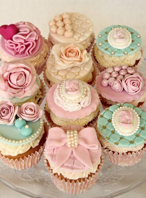 cupcake para casamento Pasta Americana