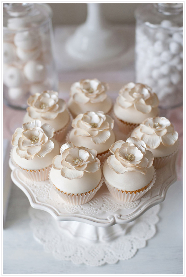 cupcake para casamento Pasta Americana