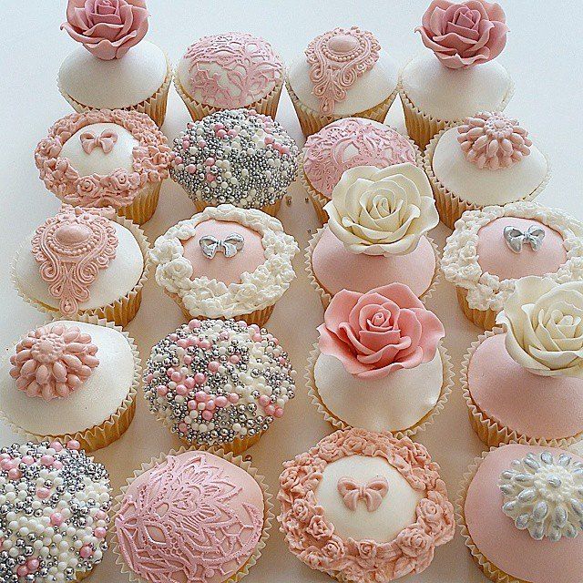 cupcake para casamento Pasta Americana