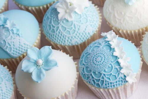 cupcake para casamento Pasta Americana