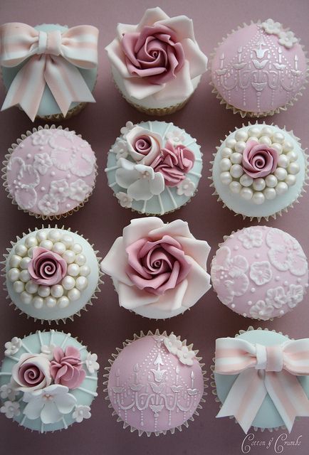 cupcake para casamento Pasta Americana