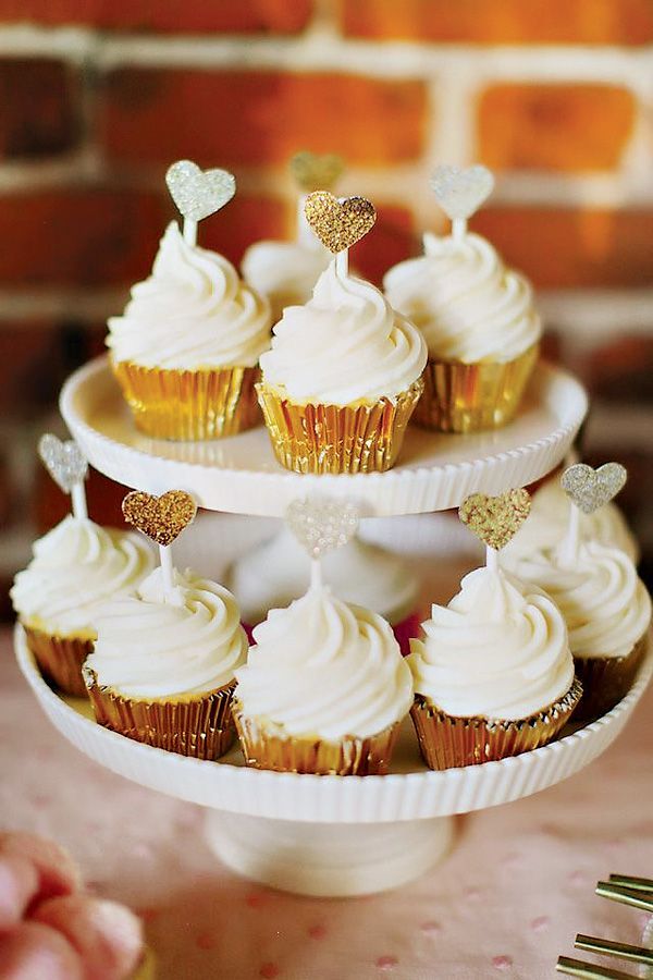 cupcake para casamento Simples