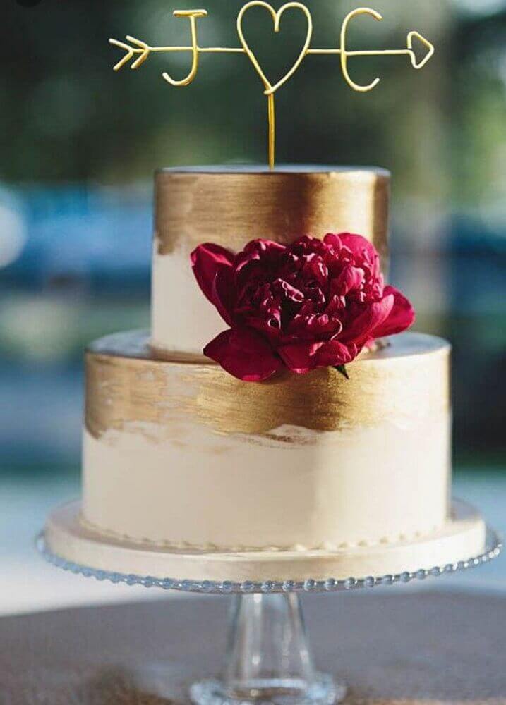  Bolo de 2 Andares Casamento