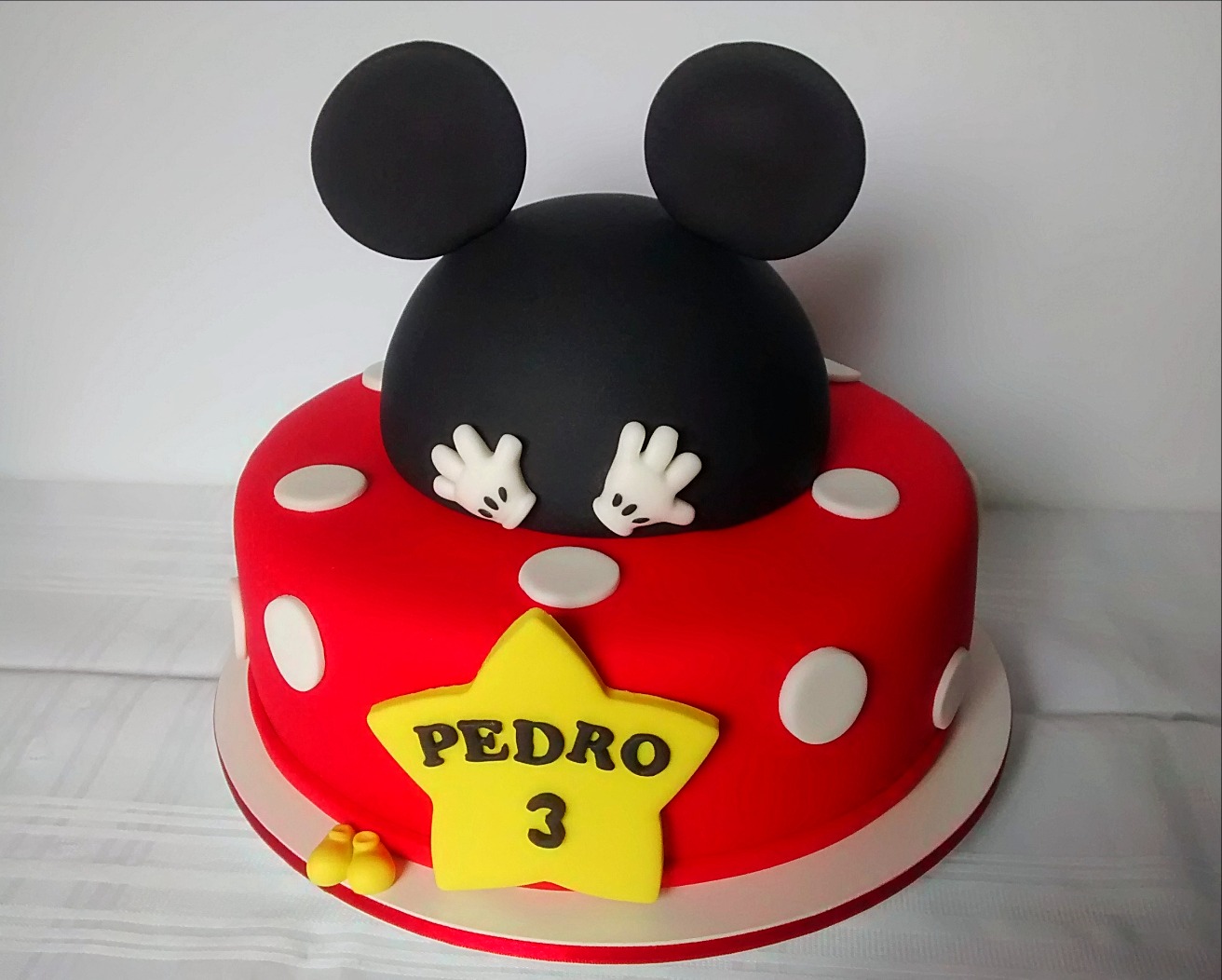  Bolo Personalizado Do Mickey