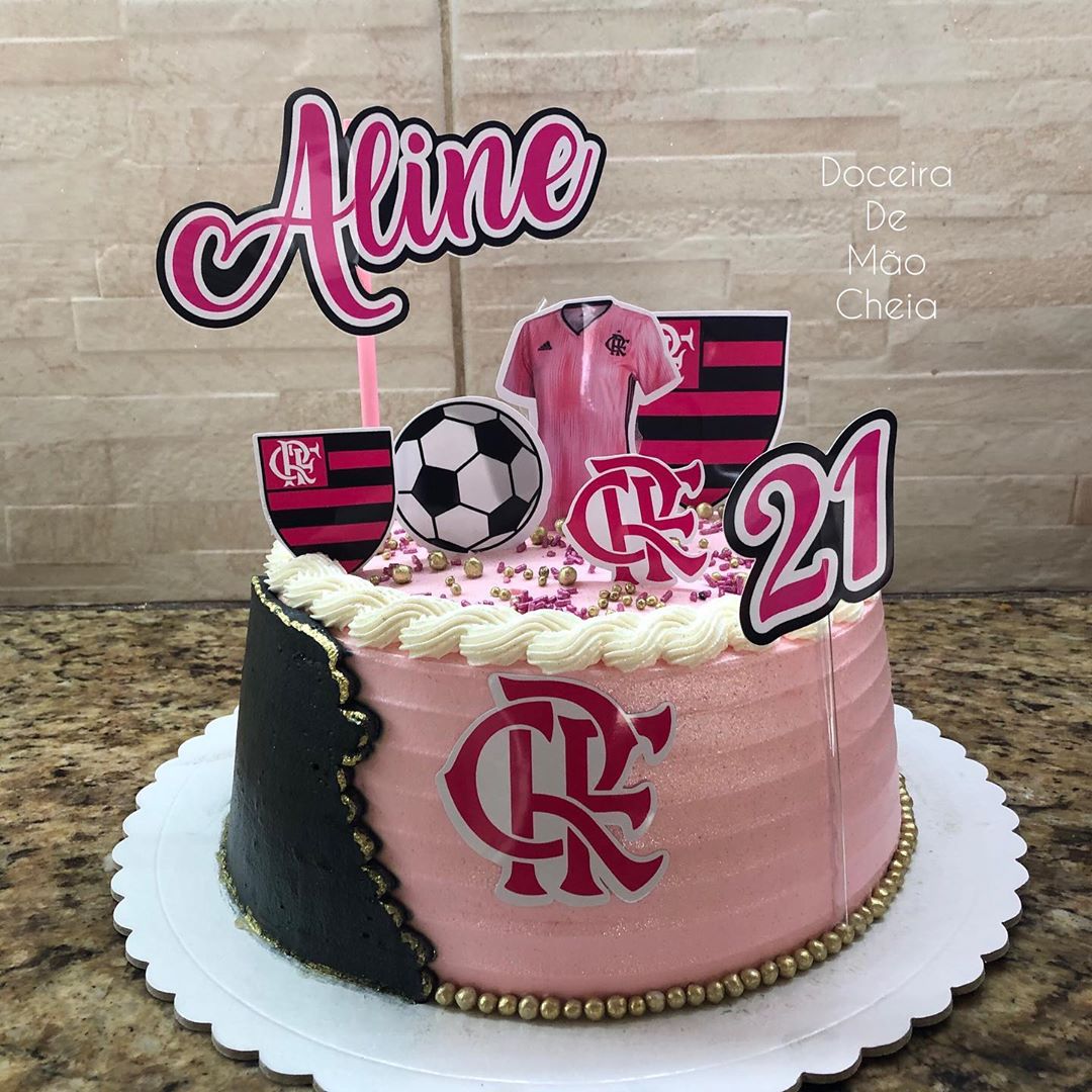  Bolo Personalizado Flamengo