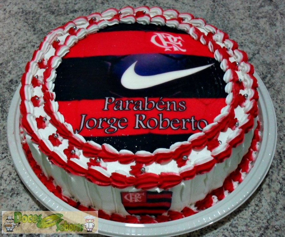  Bolo Personalizado Flamengo