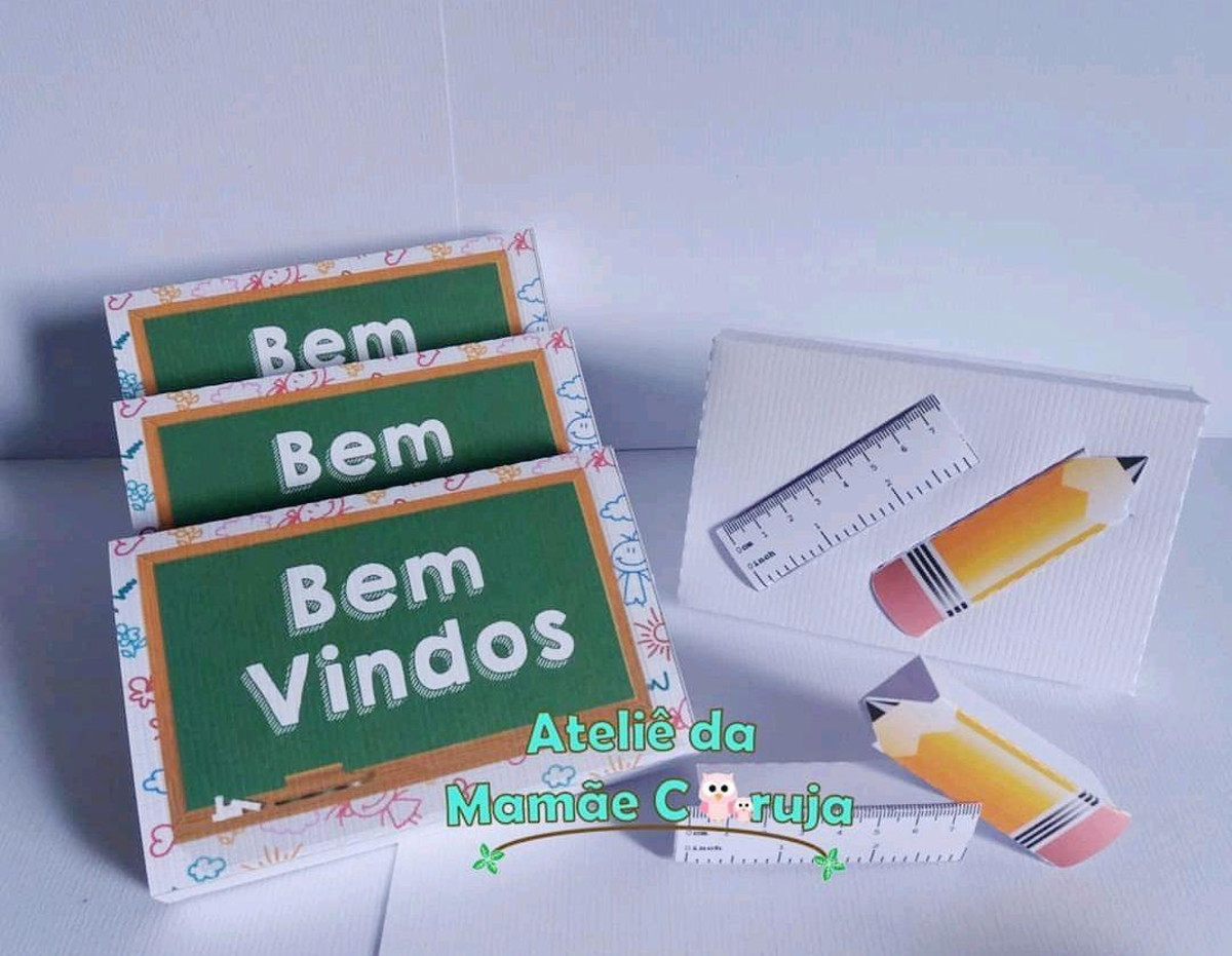 Lembrancinha com Bis Alunos