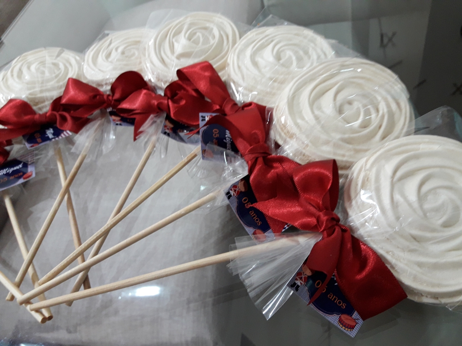 Lembrancinha com Suspiro Casamento