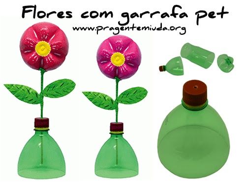 Lembrancinha Primavera Garrafa Pet