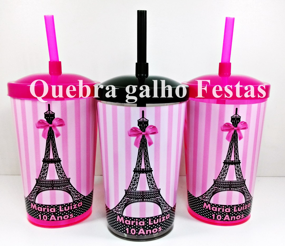 Lembrancinha Tema Paris Personalizada