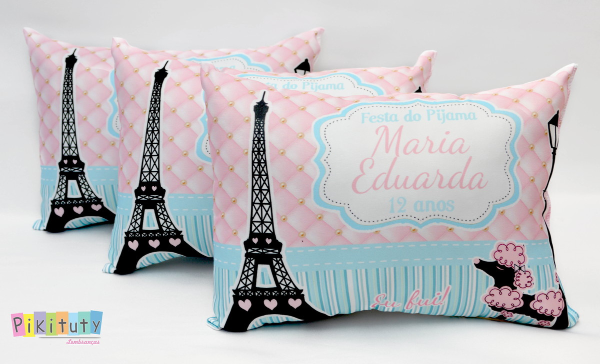 Lembrancinha Tema Paris Personalizada