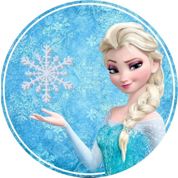 Adesivo Para Lembrancinha Frozen