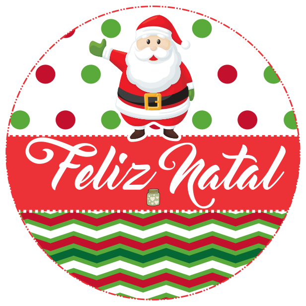 Adesivo Para Lembrancinha Natal