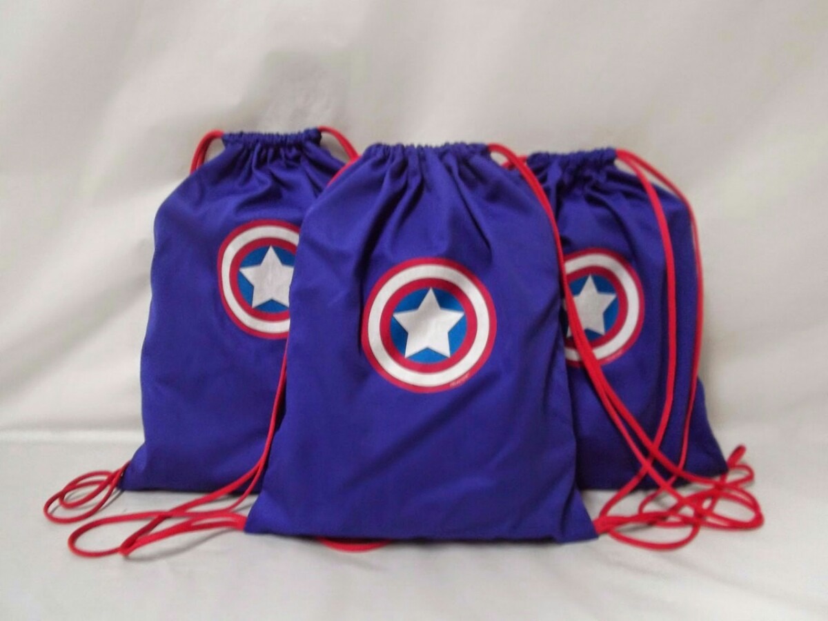 Lembrancinha Capitão América Mochila