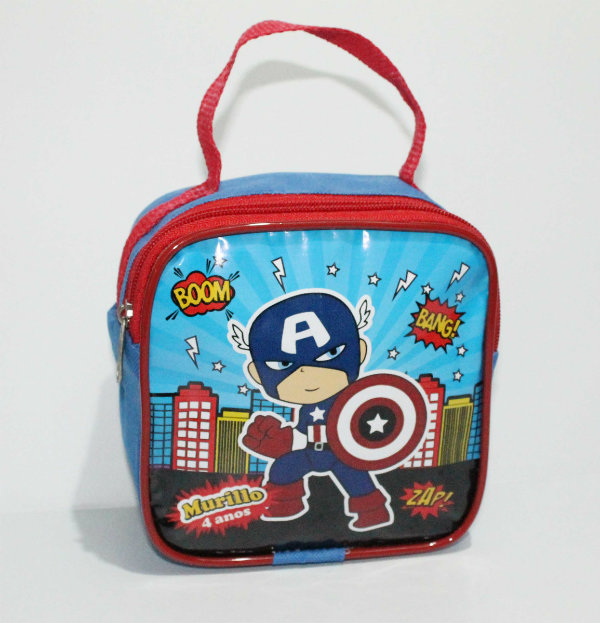 Lembrancinha Capitão América Mochila