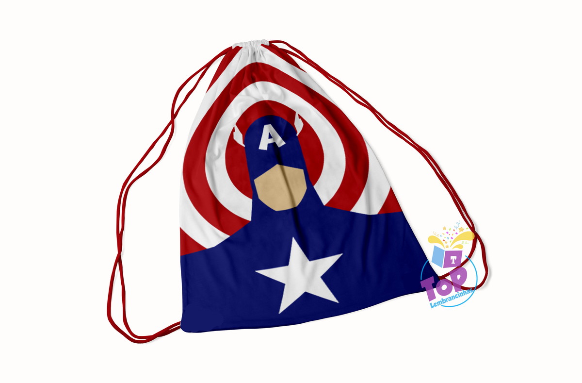 Lembrancinha Capitão América Mochila