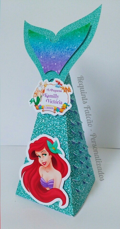 Lembrancinha Pequena Sereia Ariel