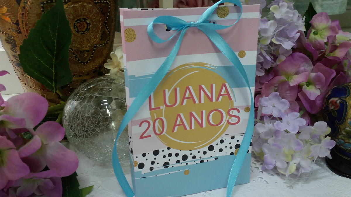 Lembrancinha Personalizada Aniversário