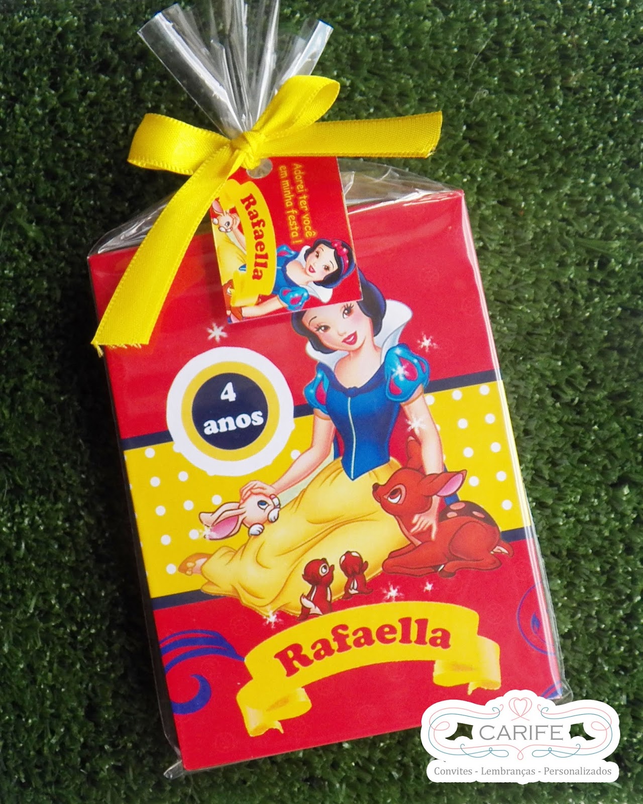 Lembrancinha Personalizada Branca de Neve