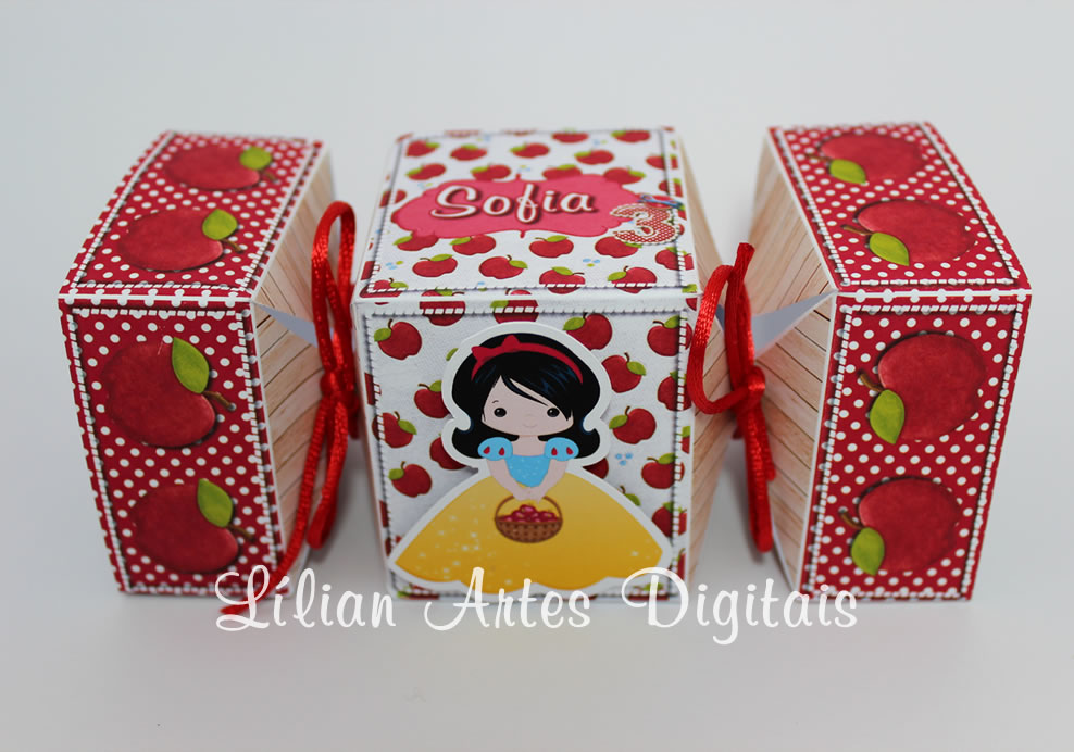 Lembrancinha Personalizada Branca de Neve