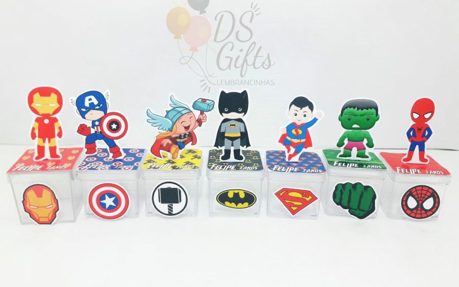 Lembrancinha Super-Heróis: 65 Dicas Incríveis Para Sua Festa.