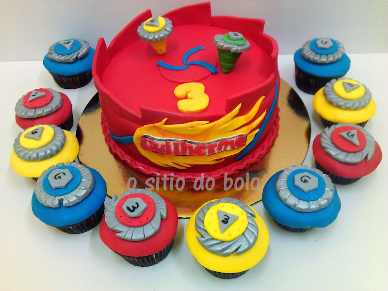 Bolo tema Beyblade para o aniversariante Arthur! @graziiellamachadoo gratos  pela preferência! #bolodecorado #boloconfeitado #cake #cakedesign, By  L&G cakes