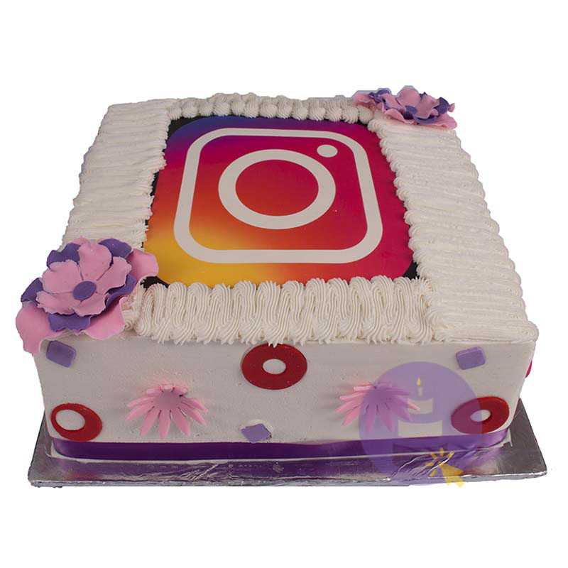 Bolo instagram: Chantilly