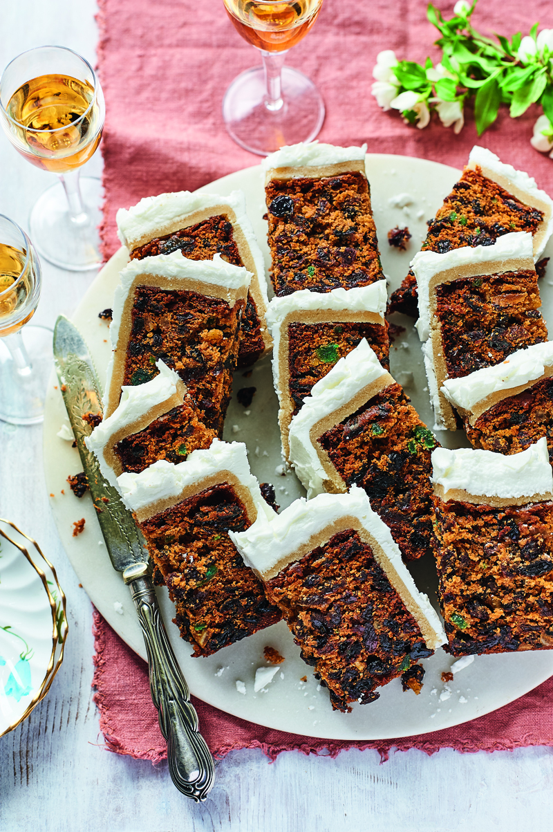 Bolo de natal Com açúcar mascavo