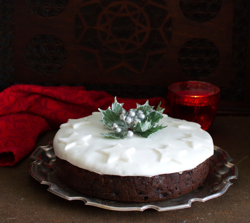 Bolo de natal Confeitado