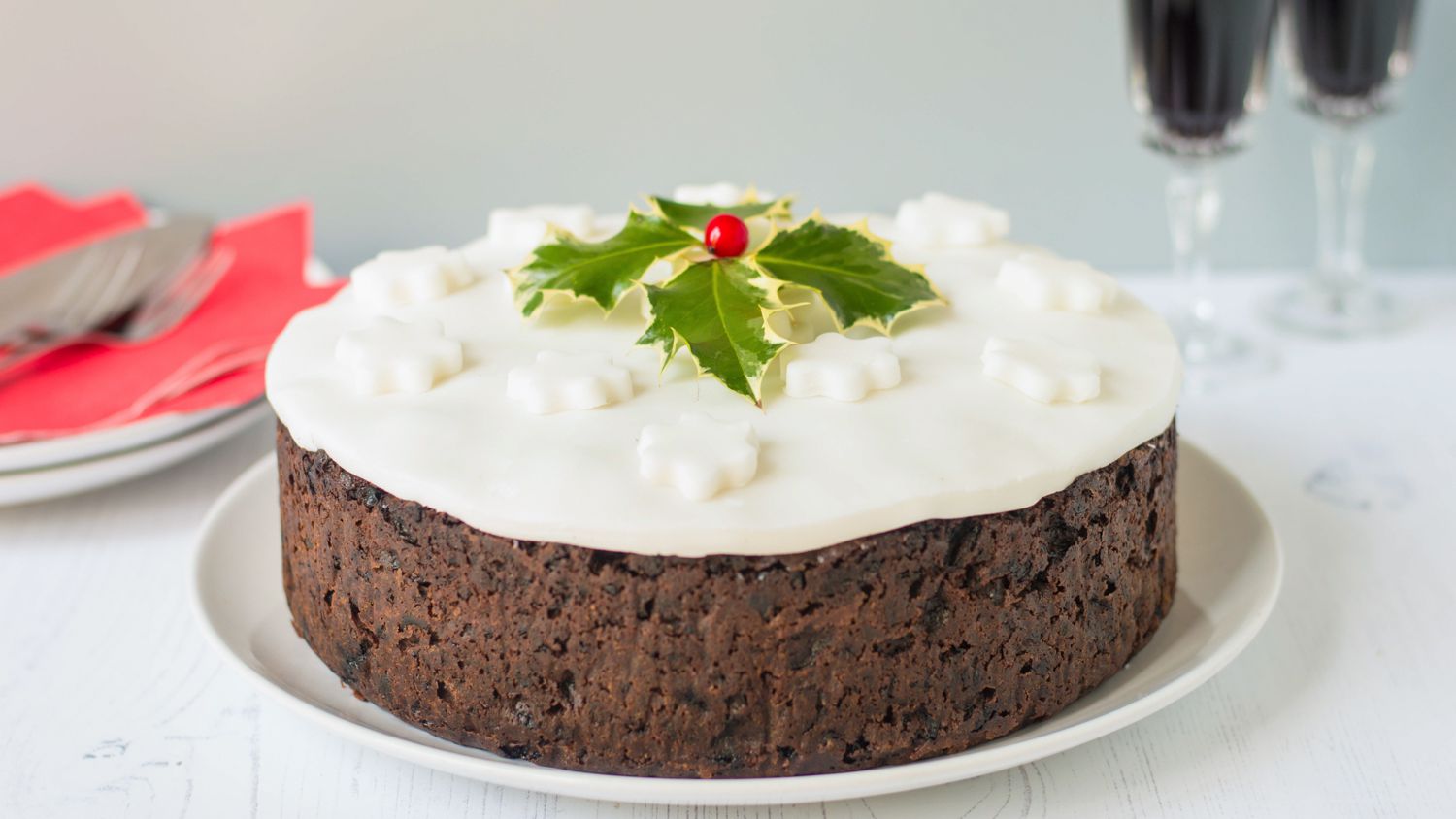 Bolo de natal Decorado