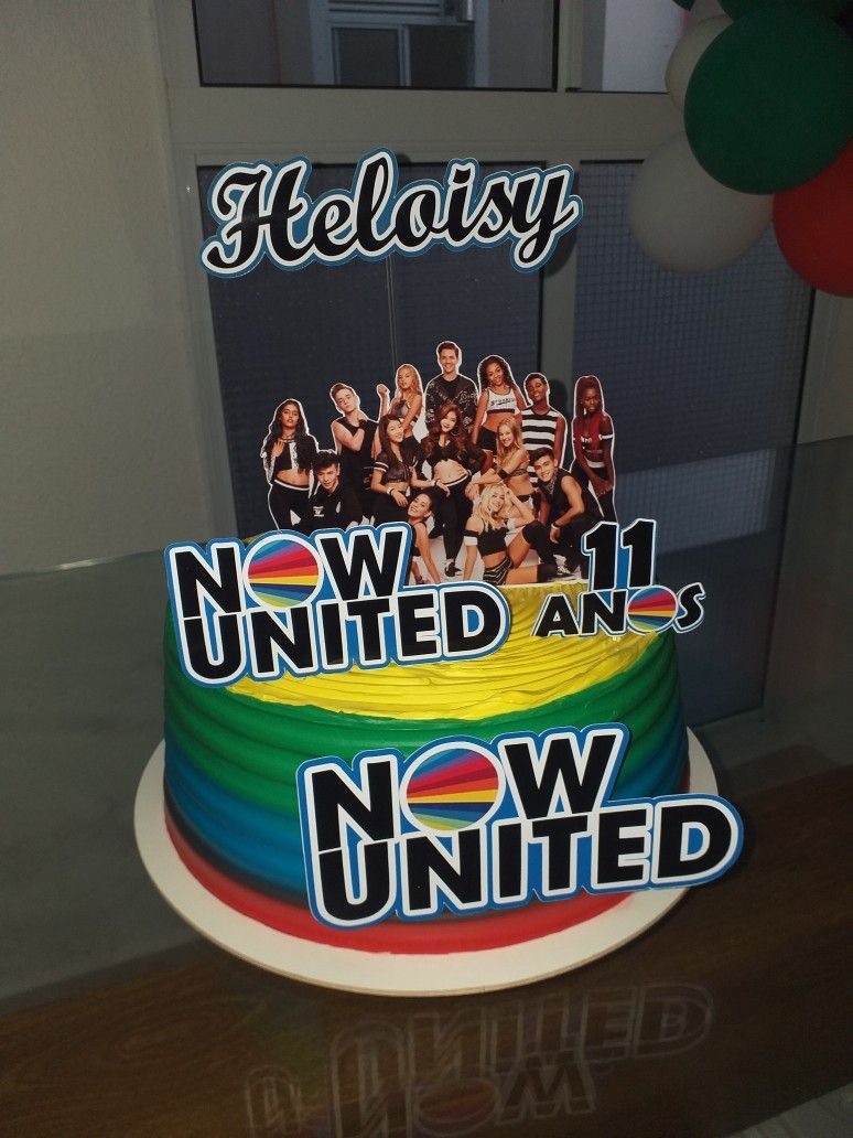 Bolo Now United Chatininho