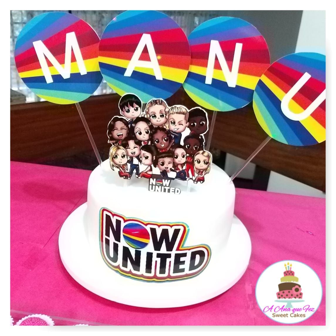 Bolo Now United Chatininho